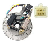 Stator Ignition Magneto Plate 2 Coil 5 Wires Plug for 4 stroke DB 007 DB X5 X7 X18 JH70 50cc-125cc Apollo Dirt Pit Bike