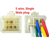 Stator Ignition Magneto Plate 2 Coil 5 Wires Plug for 4 stroke DB 007 DB X5 X7 X18 JH70 50cc-125cc Apollo Dirt Pit Bike