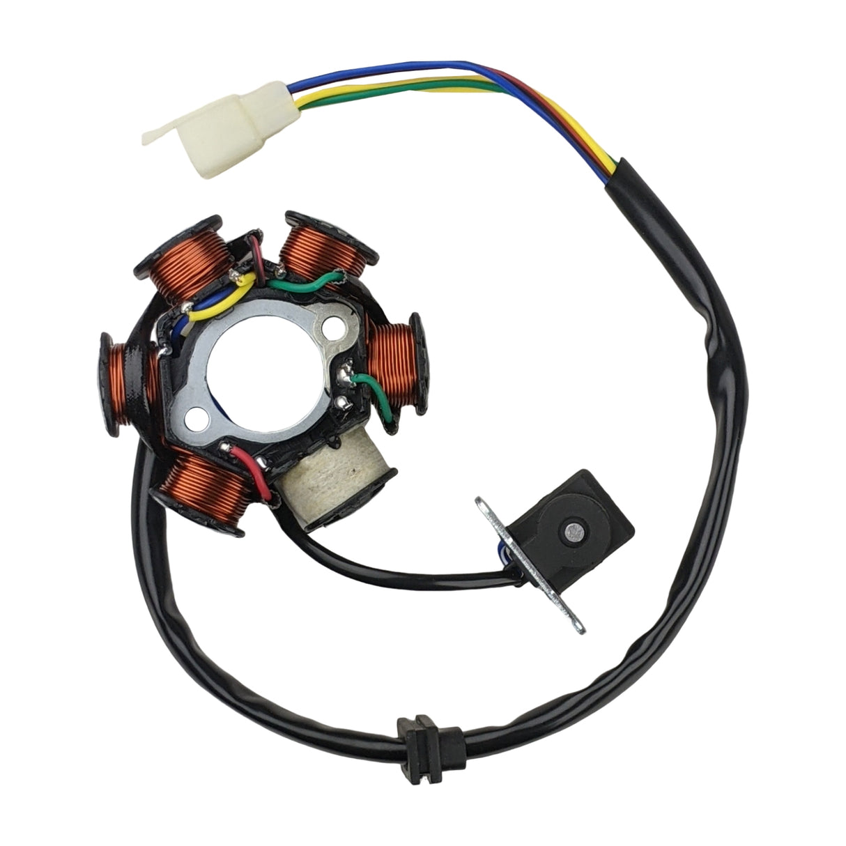 Stator Magneto - 6 Coil AC - 5-Wire - 110cc 125cc Dirt Bike Apollo