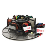 Stator Magneto - 6 Coil 5-Wire - 49cm Cable- 140cc Dirt Bike Apollo