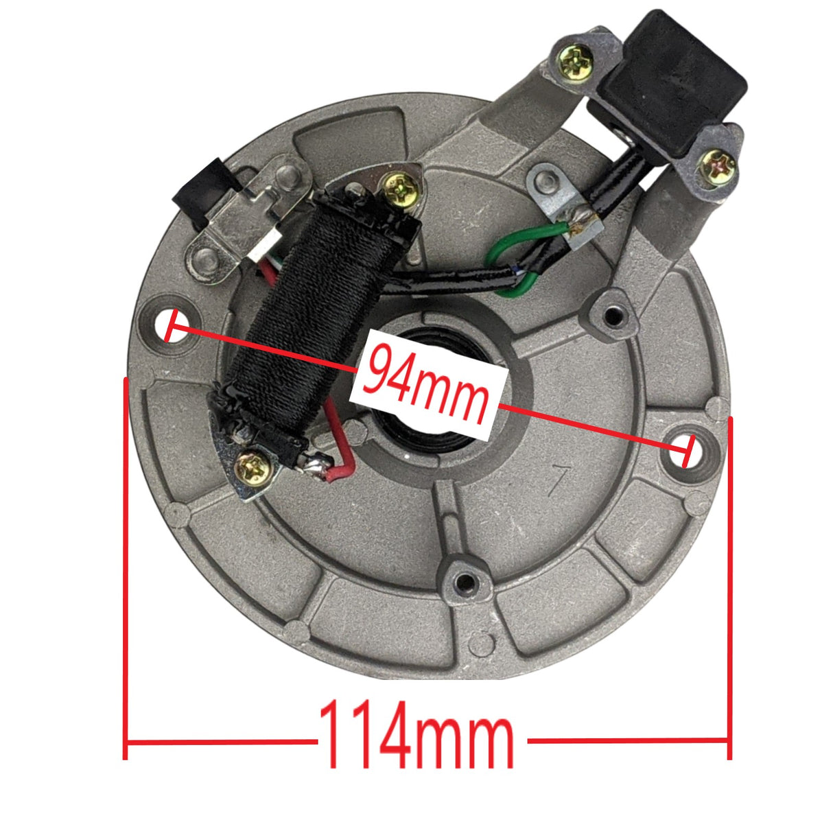 Stator Magneto - 1 Coil 3-Wire - 50cc-125cc - Version JH70 Apollo Dirt Bike Plug