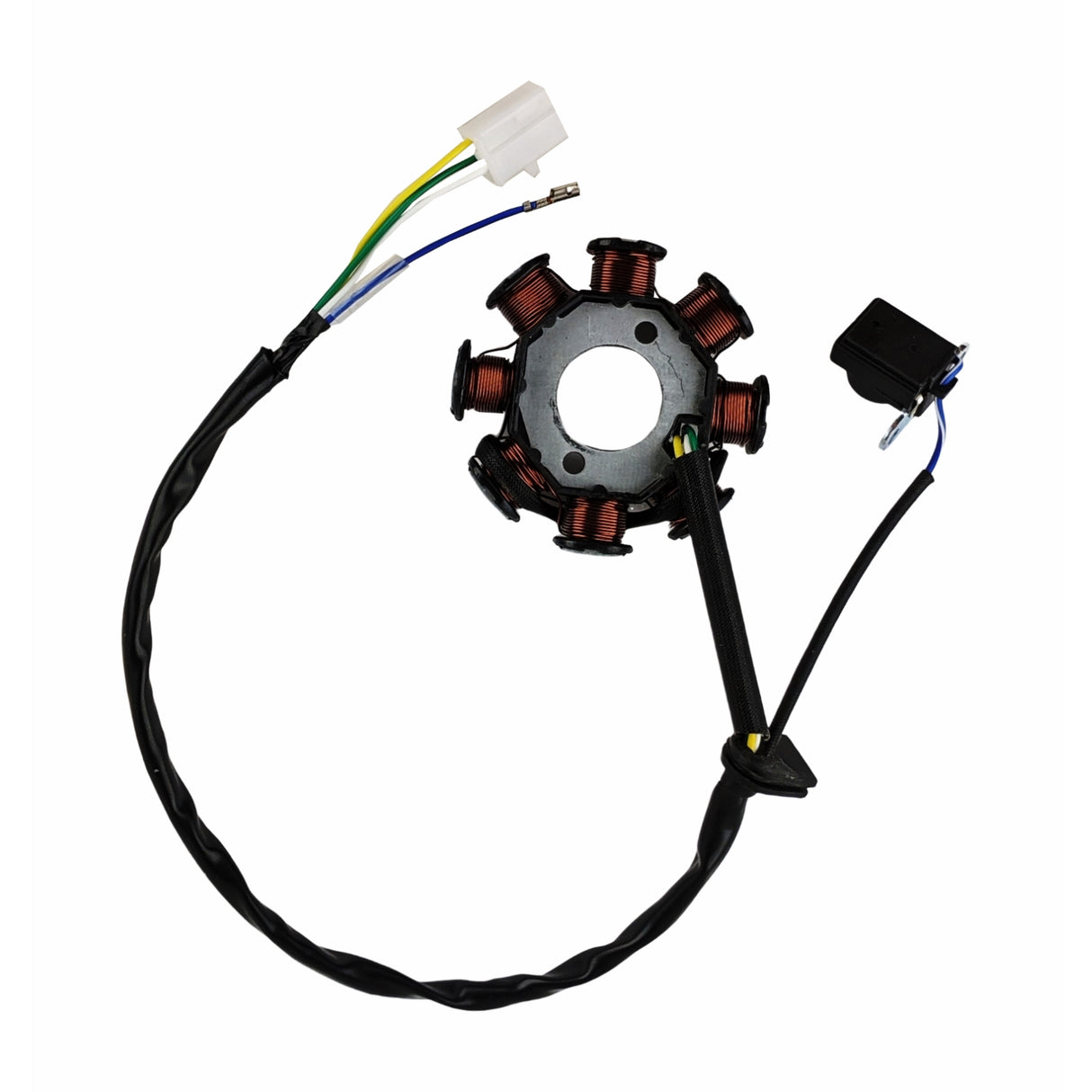 DC Stator Magneto - 8-Coil 4-Wire - GY6 50cc 139QMB