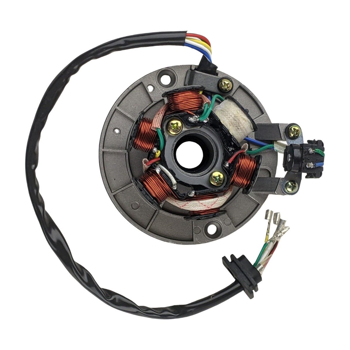 Stator Magneto - 6 Coil AC - 5-Wire - Lifan 125cc 140cc Dirt Bike with Gear wire indicator