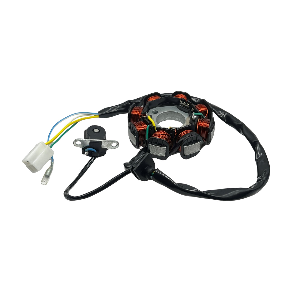 8-Coil Stator Magneto 4-Wire for Scooter Moped ATV
