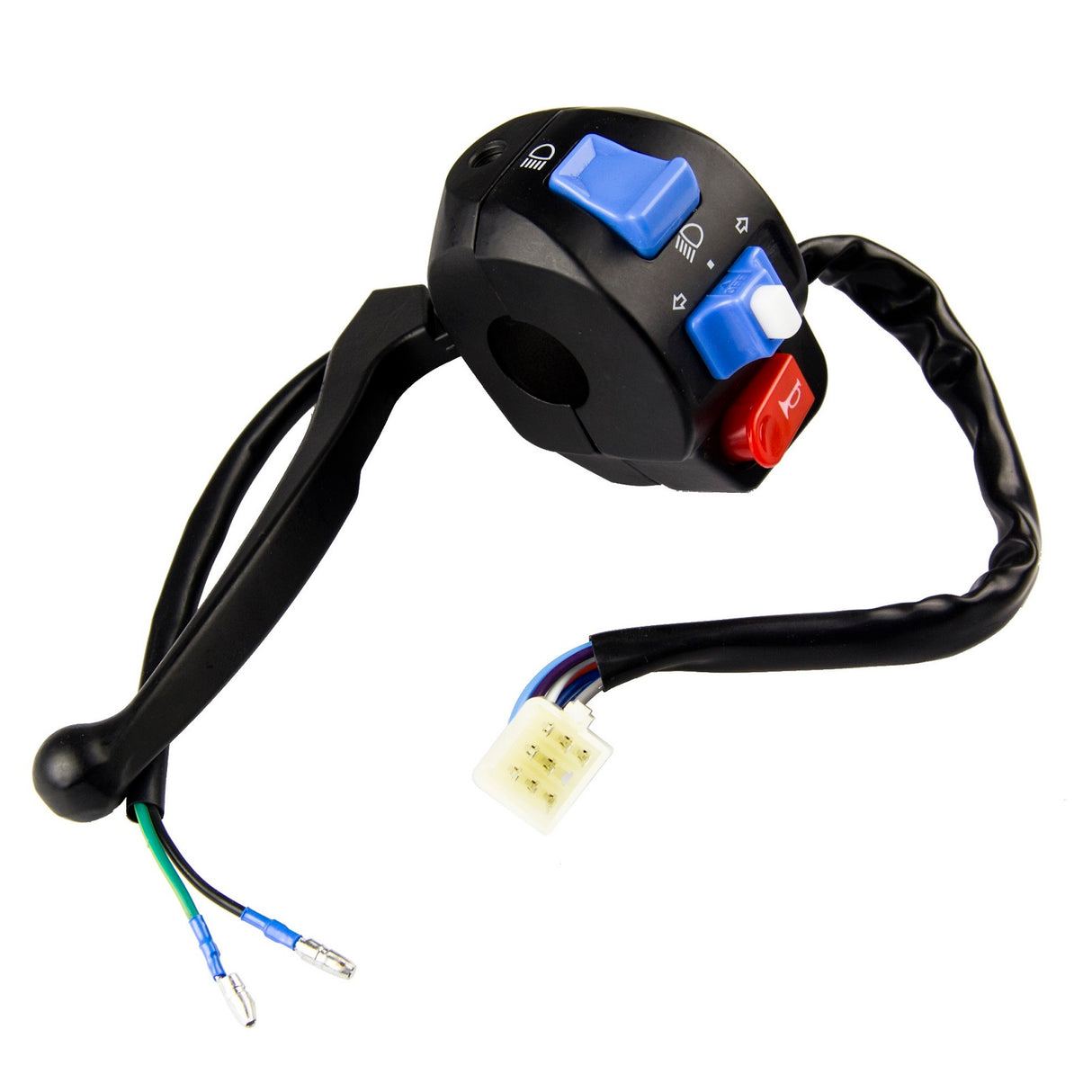 Handlebar Switch - 8 Wire - Left - Version Scooter