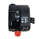 Handlebar Switch - 10 Wire - Left - No Choke