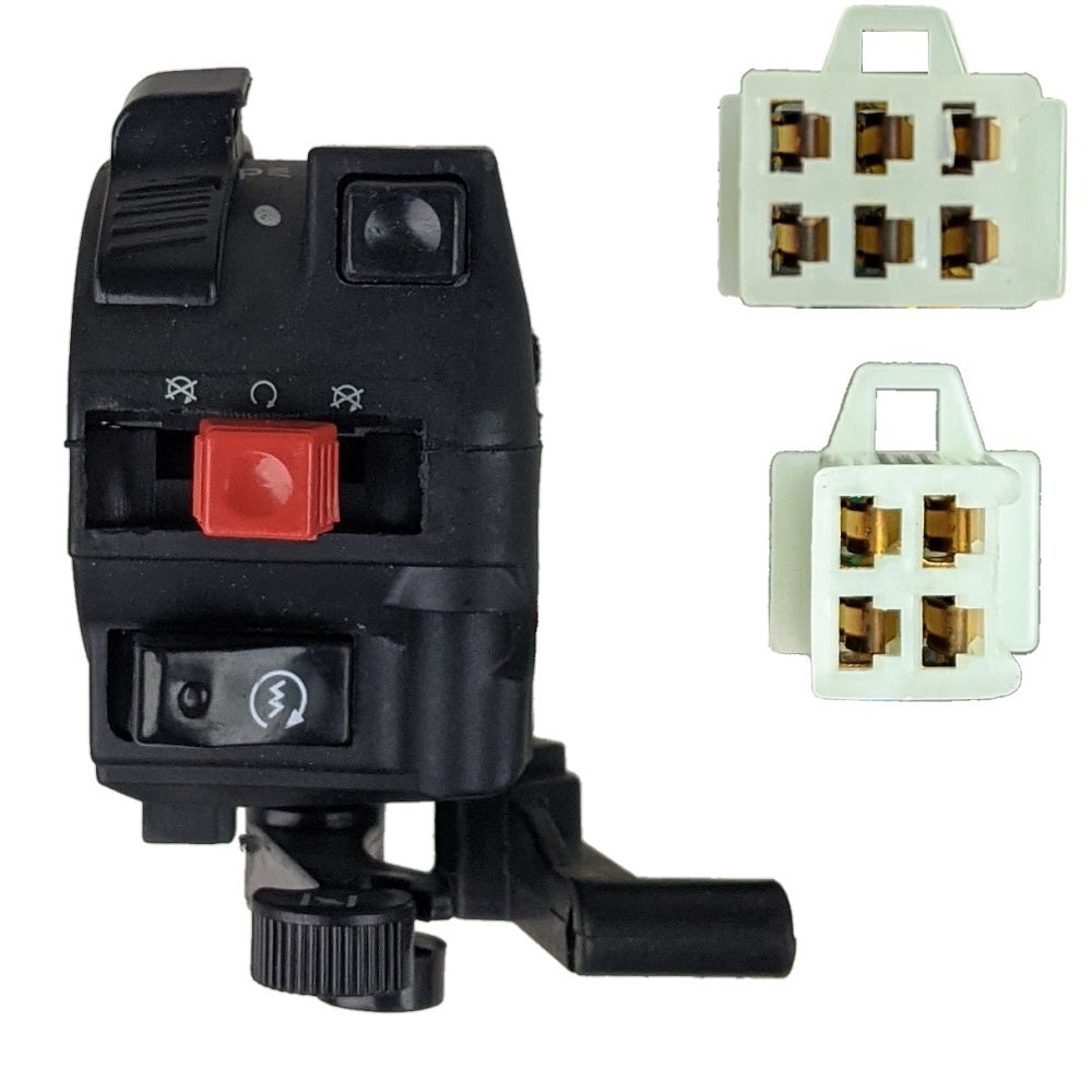 Handlebar Switch - 10 Wire - Left - with Choke