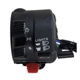 Handlebar Switch - 10 Wire - Left - with Choke