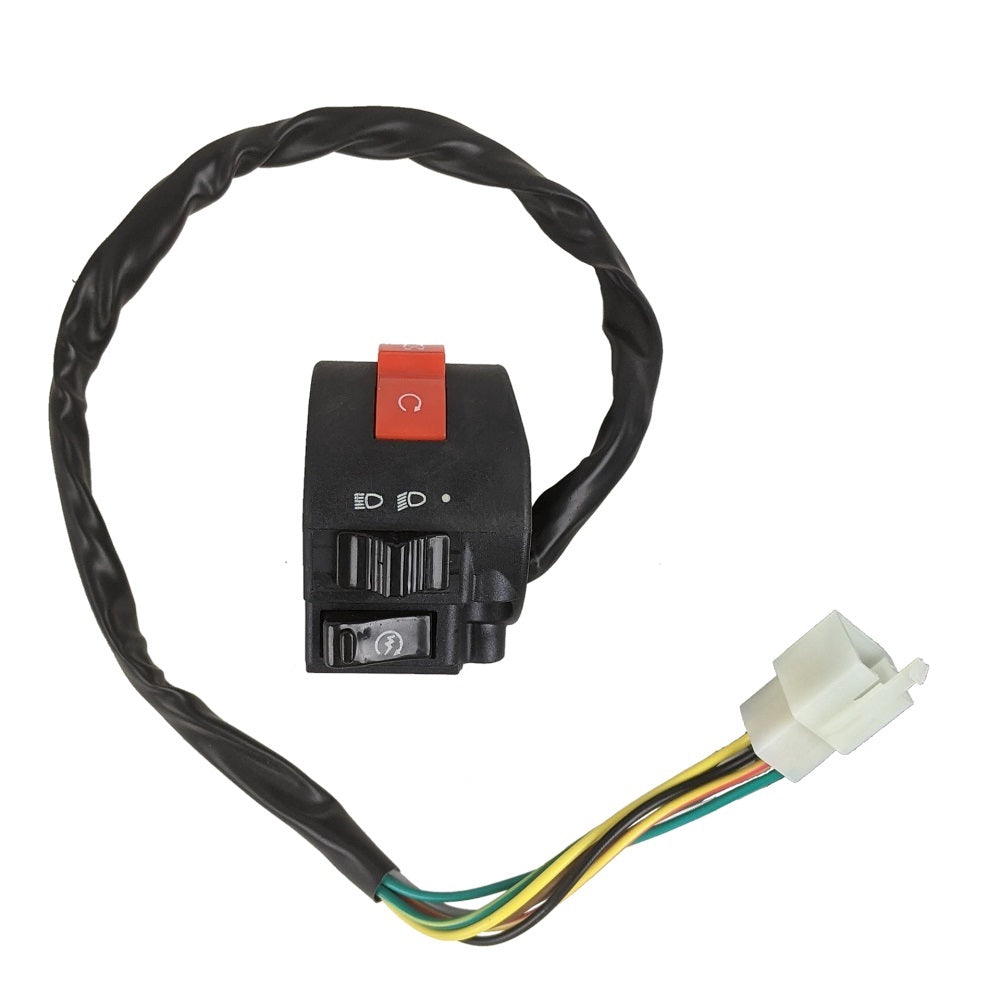 Handlebar Switch - 7 Wire - Left