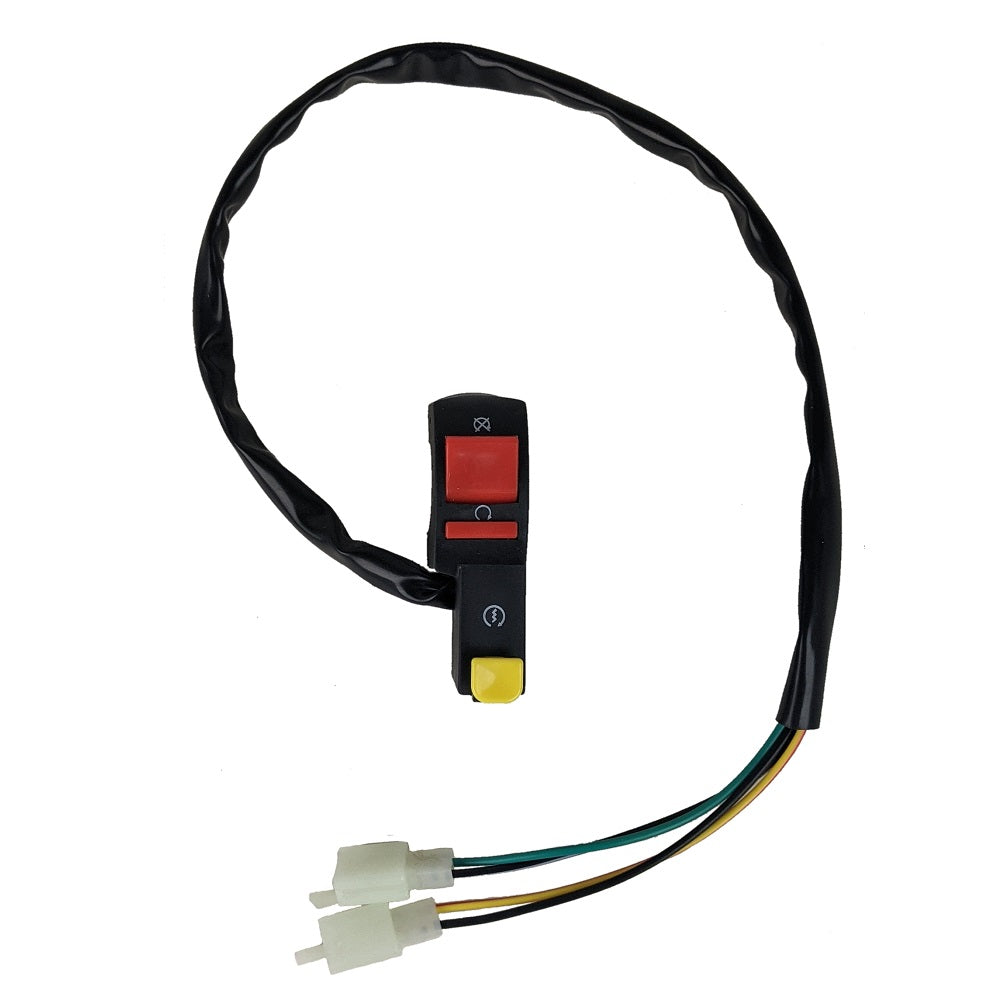 Handlebar Start Kill Switch - 4 Wire - Right