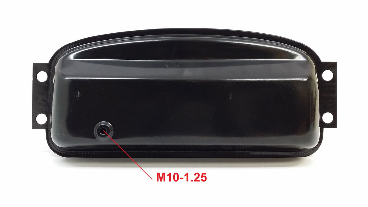 RedCap Go Karts Fuel Tank, Specifically Designed for Kandi 150cc GK150 Go Kart, Fit Other Models SUNL, Roketa and other 150cc to 250cc Chinese Go Karts - Durable Construction - (Sleek Black)