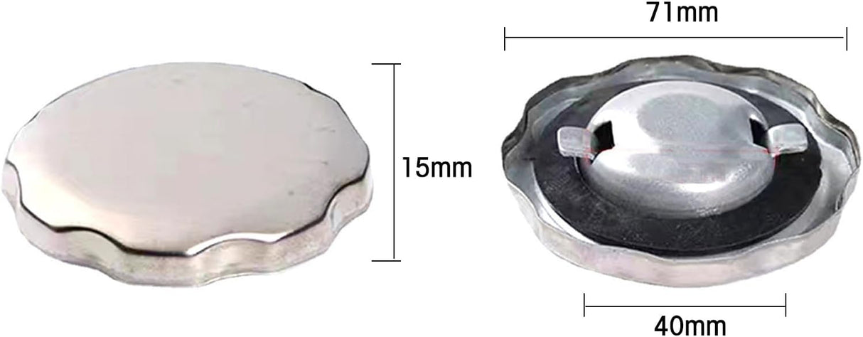 Metal Fuel Gas Tank Cap for Honda GX120 GX160 GX200 GX270 GX340 GX390 Coleman BT200X CT200U CT200U EX Baja