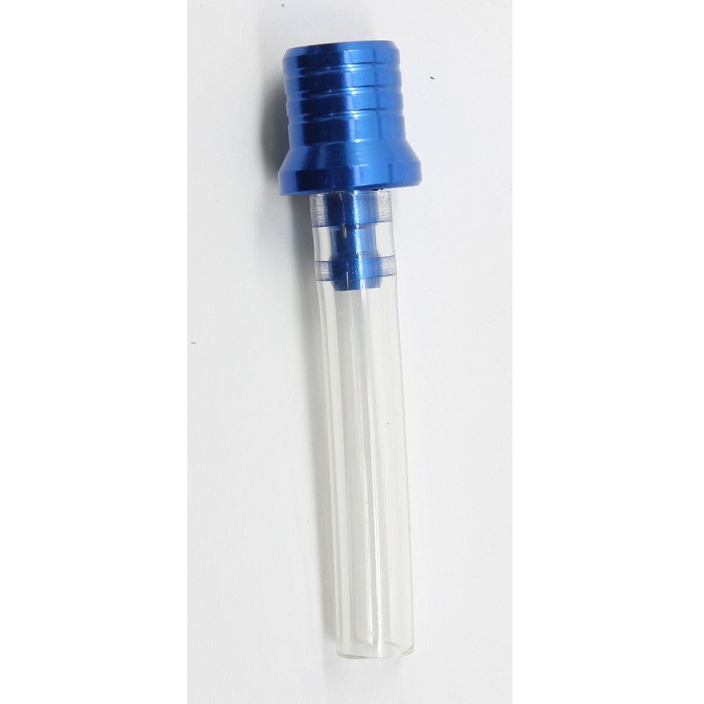 BLUE- Fuel Tank Cap Vent Aluminum Breather, Dirt Bike