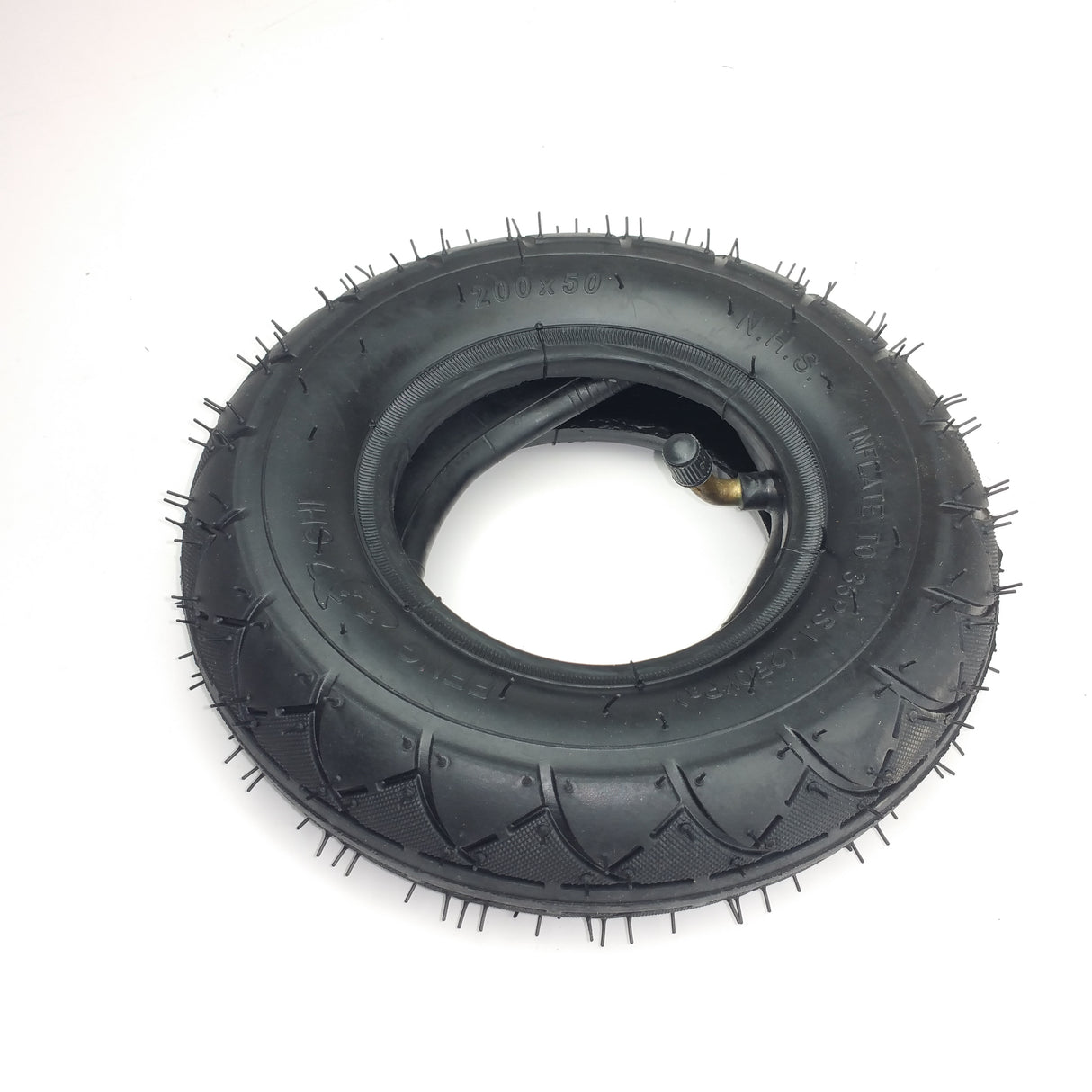 200x50 Tire & Inner Tube for Razor E100 E150 E200 eSpark Crazy Cart scooters