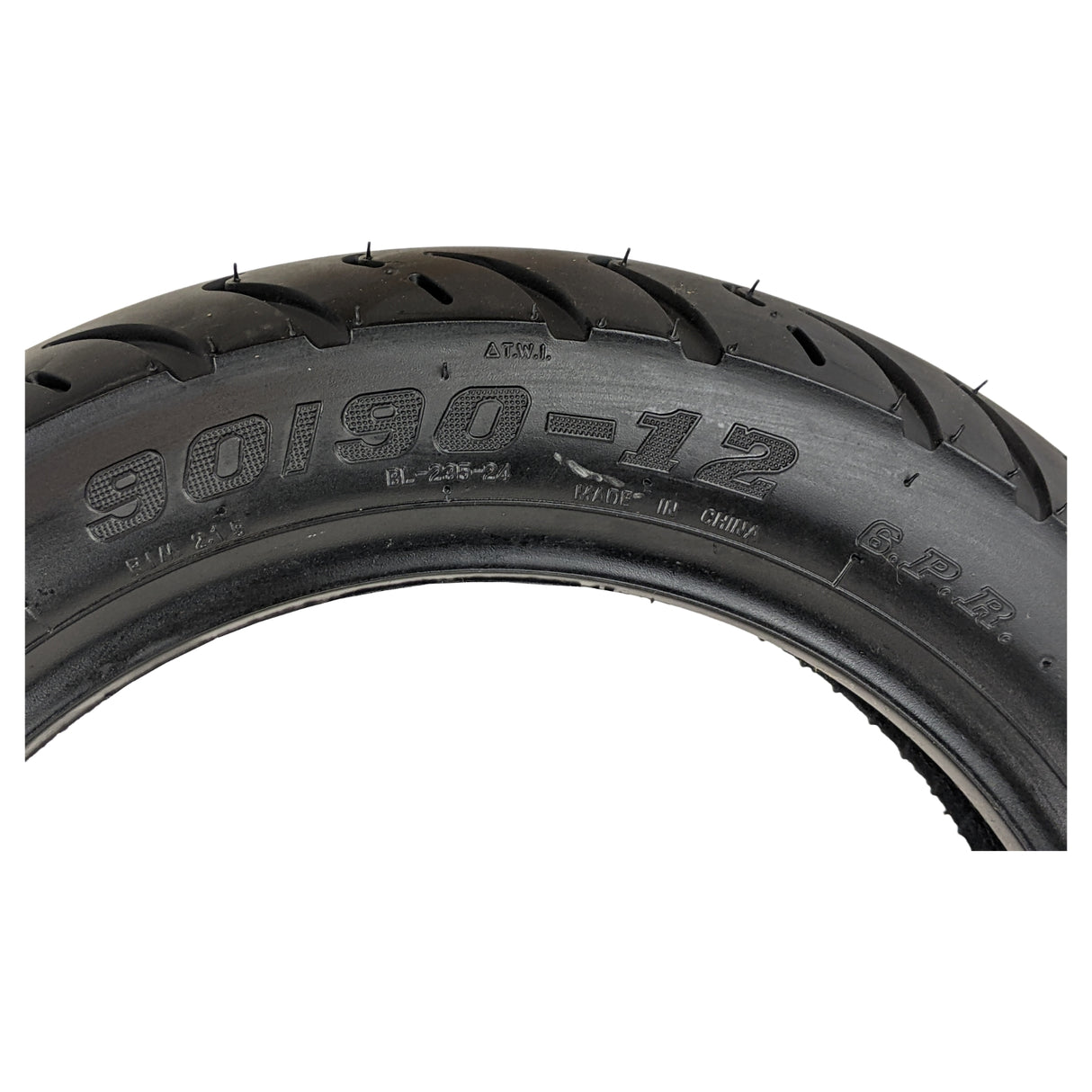 90/90-12 Tubeless Front or Rear Street Tread Scooter Tire for TVS Jupiter Hero Electric Optima HX/Photon HX Honda Activa 125