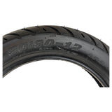 90/90-12 Tubeless Front or Rear Street Tread Scooter Tire for TVS Jupiter Hero Electric Optima HX/Photon HX Honda Activa 125
