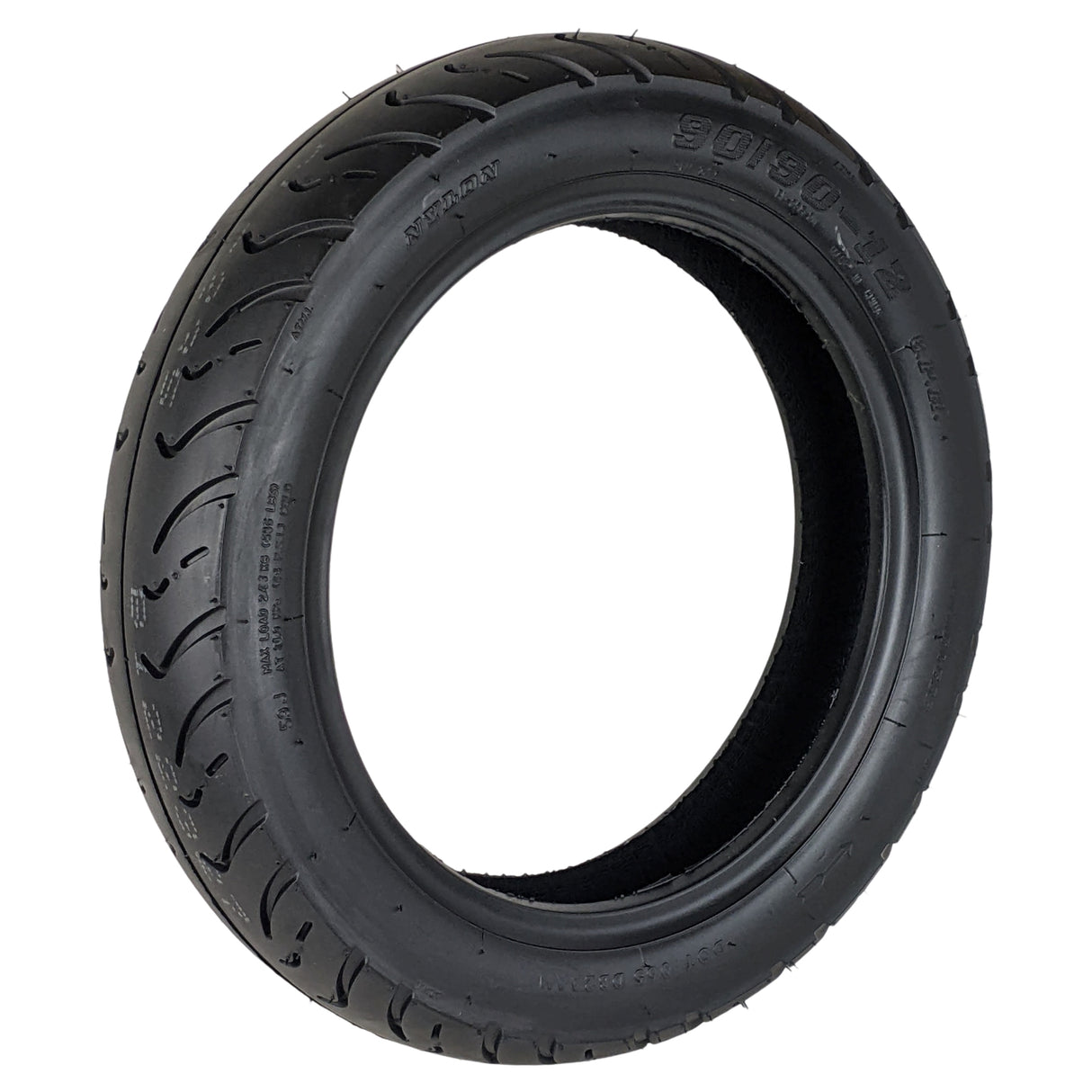 90/90-12 Tubeless Front or Rear Street Tread Scooter Tire for TVS Jupiter Hero Electric Optima HX/Photon HX Honda Activa 125