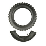 3.00-10, 80/100-10 Inch Tire Size, Complete With Inner Tube for Dirt Bike