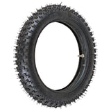 Front 60/100-12 Tire with 2.75-12 Inner Tube Kit for 50cc-125cc Off Road Motocross CRF Dirt Pit Bikes