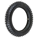 Front 60/100-12 Tire with 2.75-12 Inner Tube Kit for 50cc-125cc Off Road Motocross CRF Dirt Pit Bikes