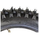 Front 60/100-12 Tire with 2.75-12 Inner Tube Kit for 50cc-125cc Off Road Motocross CRF Dirt Pit Bikes