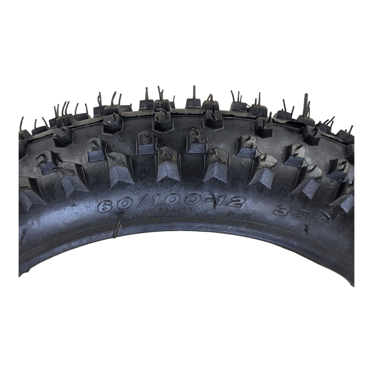 Front 60/100-12 Tire with 2.75-12 Inner Tube Kit for 50cc-125cc Off Road Motocross CRF Dirt Pit Bikes