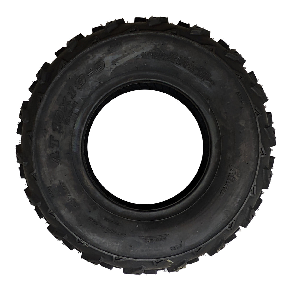 9 Inch Rear 19x10-9 Tubeless Tire - Specifically Designed for 9 Inch Rear Wheel Rim ATV, UTV, Buggy for Optimal Performance Superior Grip & Longevity (Pack of 1)