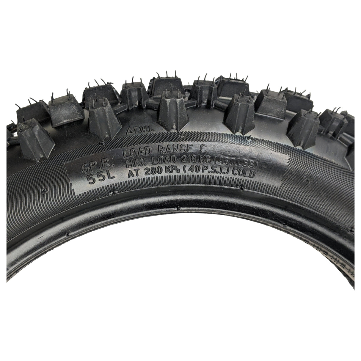 80/100-12 Rear Tire with 3.00-12 Inner Tube - for Off Road Motocross 90cc-125cc, CRF, SSR, SDG, CRF70, CRF110, XR70 Dirt Pit Bikes