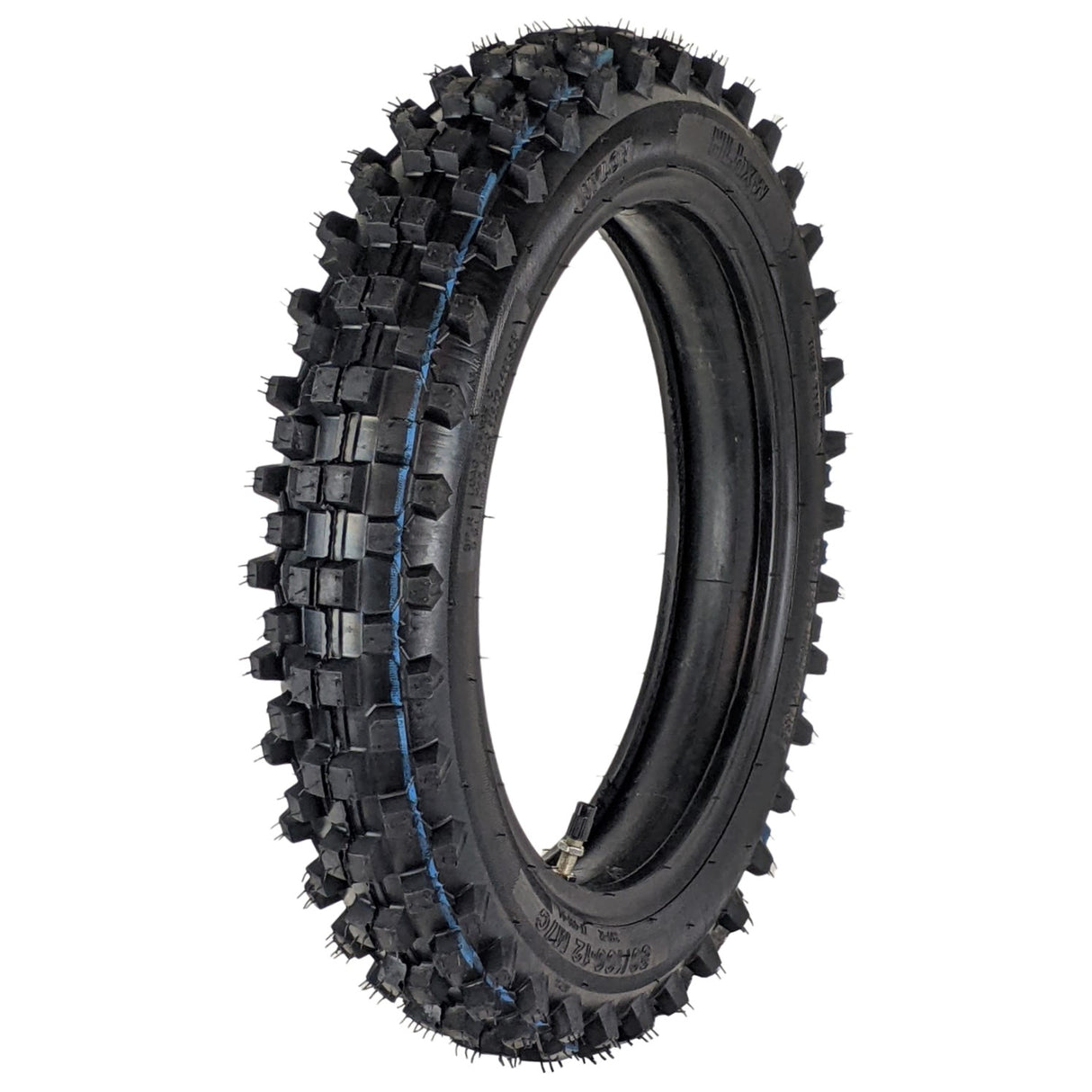 80/100-12 Rear Tire with 3.00-12 Inner Tube - for Off Road Motocross 90cc-125cc, CRF, SSR, SDG, CRF70, CRF110, XR70 Dirt Pit Bikes