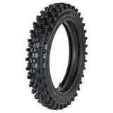 80/100-12 Rear Tire with 3.00-12 Inner Tube - for Off Road Motocross 90cc-125cc, CRF, SSR, SDG, CRF70, CRF110, XR70 Dirt Pit Bikes