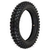 90/100-14 Rear Tire with 3.00-14 Inner Tube - for Off-Road Motocross 125cc-150cc Tao Tao, Apollo, Rfzx18, CRF80R, KLX125 Pit Dirt Bike
