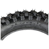 90/100-14 Rear Tire with 3.00-14 Inner Tube - for Off-Road Motocross 125cc-150cc Tao Tao, Apollo, Rfzx18, CRF80R, KLX125 Pit Dirt Bike
