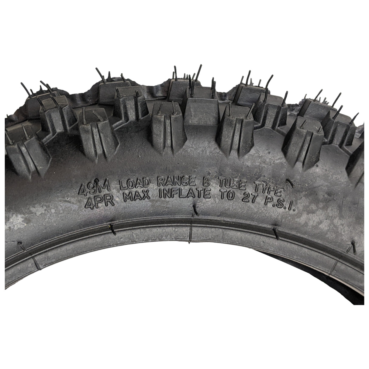 90/100-14 Rear Tire with 3.00-14 Inner Tube - for Off-Road Motocross 125cc-150cc Tao Tao, Apollo, Rfzx18, CRF80R, KLX125 Pit Dirt Bike