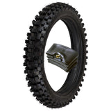 Rear 110/90-18 Tire with Inner Tube Set for Off-Road Motocross 125cc-150cc Pit Dirt Bike