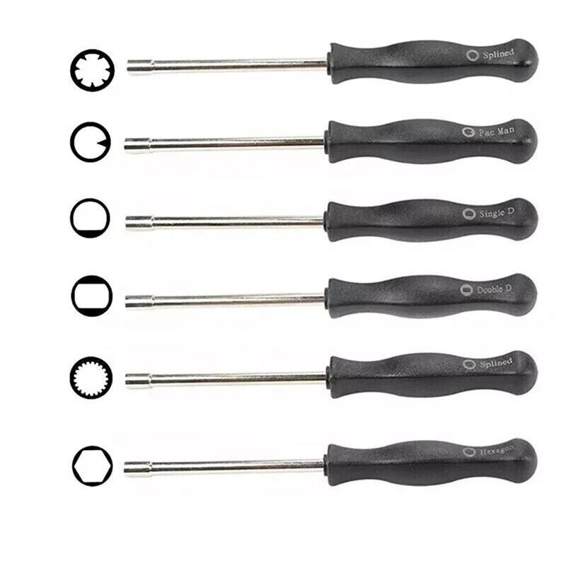 6 Pcs Carburetor Adjusting Tool Kit with Carrying Case for Common 2 Cycle Carburator Engine