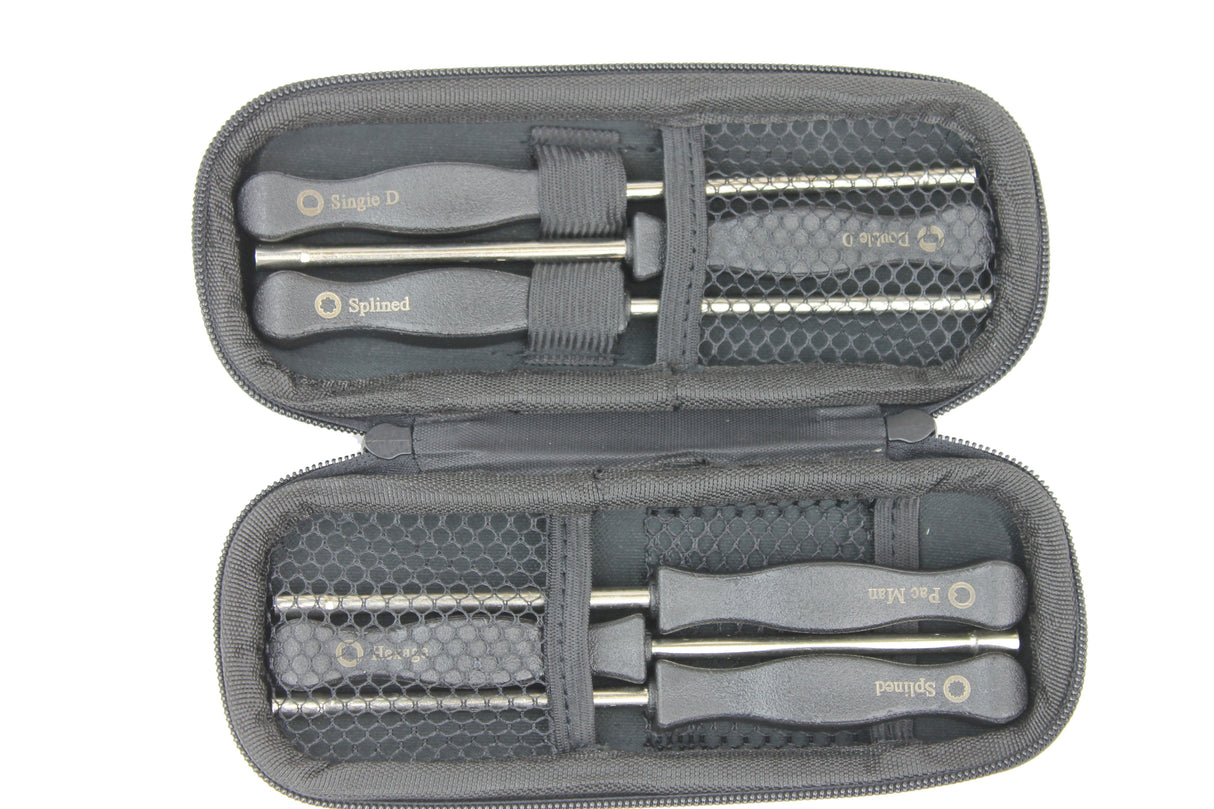 6 Pcs Carburetor Adjusting Tool Kit with Carrying Case for Common 2 Cycle Carburator Engine
