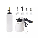 0.75 Liter Master Cylinder Air Pressure Fluid Bleed Tool Pneumatic Vacuum Brake and Clutch Bleeder Kit