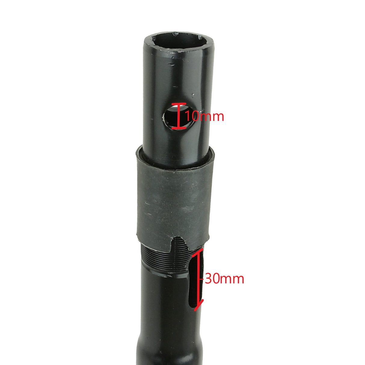 15" Steering Shaft / Triple Tree for Jonway 150T-12A Scooter - Version MD50QT-6