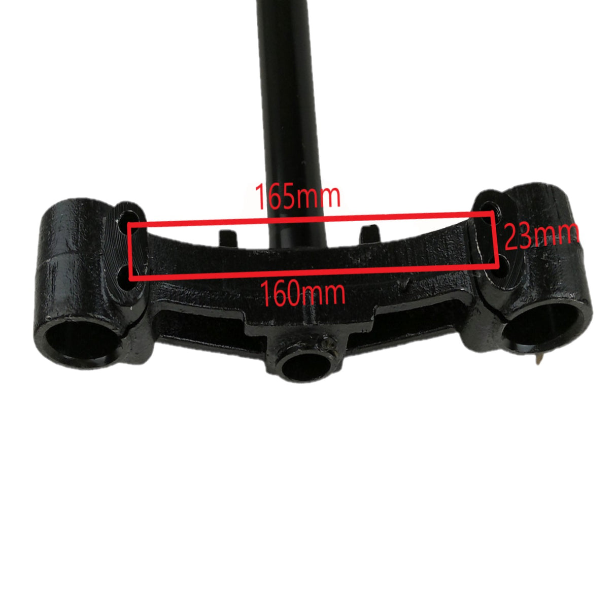 15" Steering Shaft / Triple Tree for Jonway 150T-12A Scooter - Version MD50QT-6