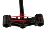 15" Steering Shaft / Triple Tree for Jonway 150T-12A Scooter - Version MD50QT-6