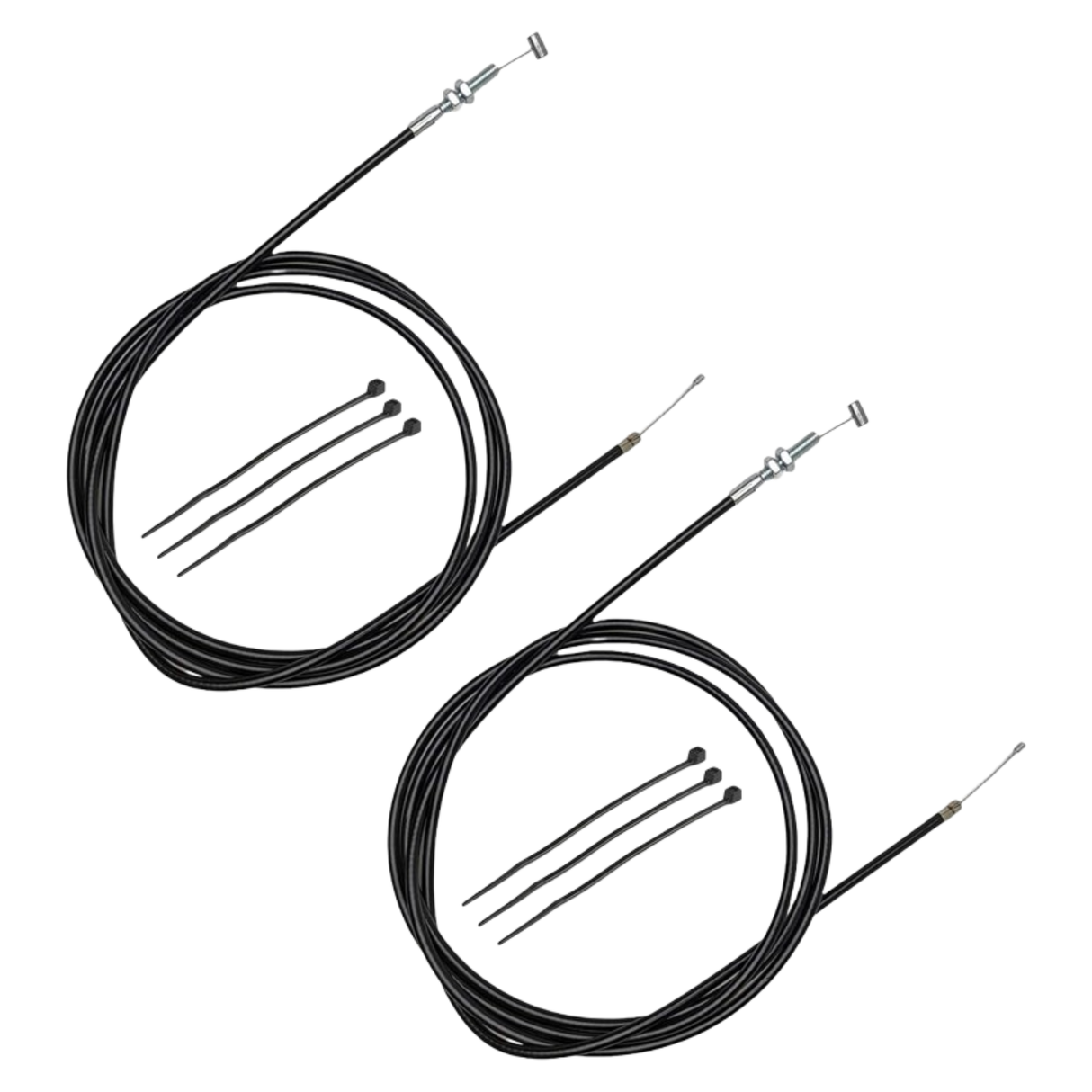 145x70-6 Tubeless ATV Tire with Wheel - Rim Left Pre-mounted Assembly - 3 Stud 78mm Stud Spacing - Compatible for 70cc, 90cc, 110cc, 125cc Off-Road, Go Kart, Buggy, ATV (2 Pcs)