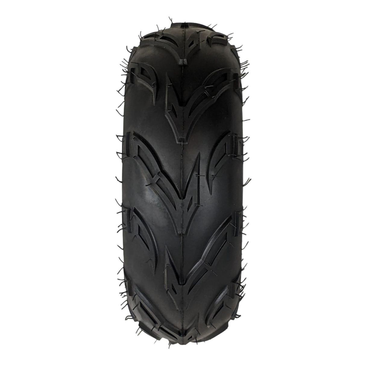 145x70-6 Tubeless ATV Tire with Wheel Rim Right Pre-mounted Assembly - 3 Stud 78mm Stud Spacing - for 70cc, 90cc, 110cc, 125cc Off-Road, Go Kart, Buggy, ATV, Mini-bikes, Quad Bike
