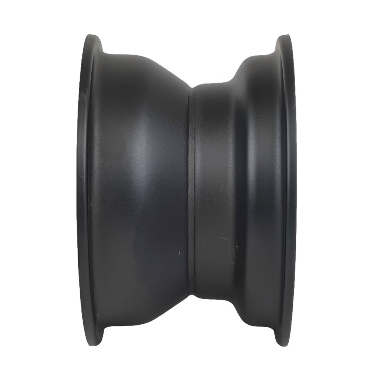 RedCap 7 x 4.5" Front Rear Rim Wheel with 10mm 3 Bolt holes Pattern Spacing 70mm (2.75 in) Compatible for 50cc, 70cc, 90cc, 110cc, 125cc TaoTao, Baja Sprinter, Mudhawk, Coleman ATVs Go-Karts (Black)