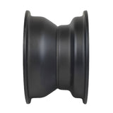 RedCap 7 x 4.5" Front Rear Rim Wheel with 10mm 3 Bolt holes Pattern Spacing 70mm (2.75 in) Compatible for 50cc, 70cc, 90cc, 110cc, 125cc TaoTao, Baja Sprinter, Mudhawk, Coleman ATVs Go-Karts (Black)