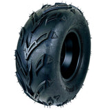 RedCap 16x8-7 Tubeless Tire with Wheel Rim Assembly Front Rear Wheel, 7 x 5" 3 Bolt Rim Spacing 79mm Compatible for Taotao Kandi Redcat Sunl Kazuma 70cc 110cc 125cc Off-Road UTV ATVs Go-Karts - (Right)