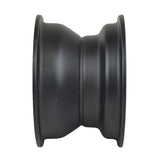 RedCap 7 x 5" Front Rear Rim Wheel with 3-Bolt 8mm Bolt Holes Pattern Spacing 79mm (3-1/8 in) Suitable  for Taotao, Kandi, Redcat, Sunl, Kazuma, 70cc, 110cc, 125cc ATVs Go-Karts 16x8-7 Tire - (Black)