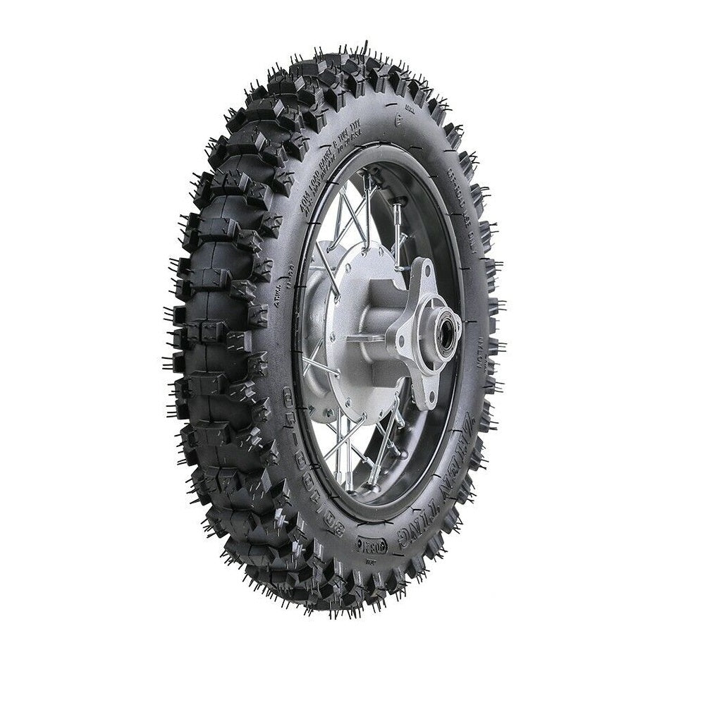 Wheel Rim - Rear - 10" x 1.60 - 12mm ID - Drum Brake - KLX110 KX65 CRF50