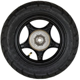 10" 2.15x10 Rear Wheel & Tire 3.50-10 Set 50cc Scooters - 5 Spoke Black