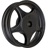 Rear Wheel Rims 50cc Scooters - 10" 2.50x10 Premium 5 Spoke Black Rim Wheel
