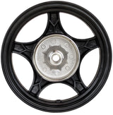 Rear Wheel Rims 50cc Scooters - 10" 2.50x10 Premium 5 Spoke Black Rim Wheel